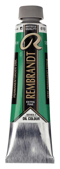 Rembrandt Ölfarbe 40 ml – Permanent Green Deep