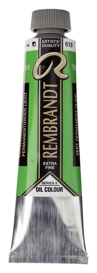 Rembrandt Ölfarbe 40 ml – Permanent Green Light