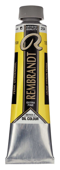Rembrandt Ölfarbe 40 ml – Permanent Lemon Yellow