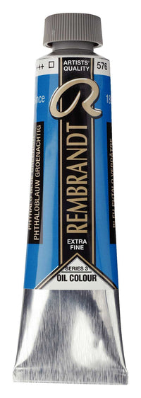 Rembrandt Ölfarbe 40 ml – Phthalo Blue Greenish