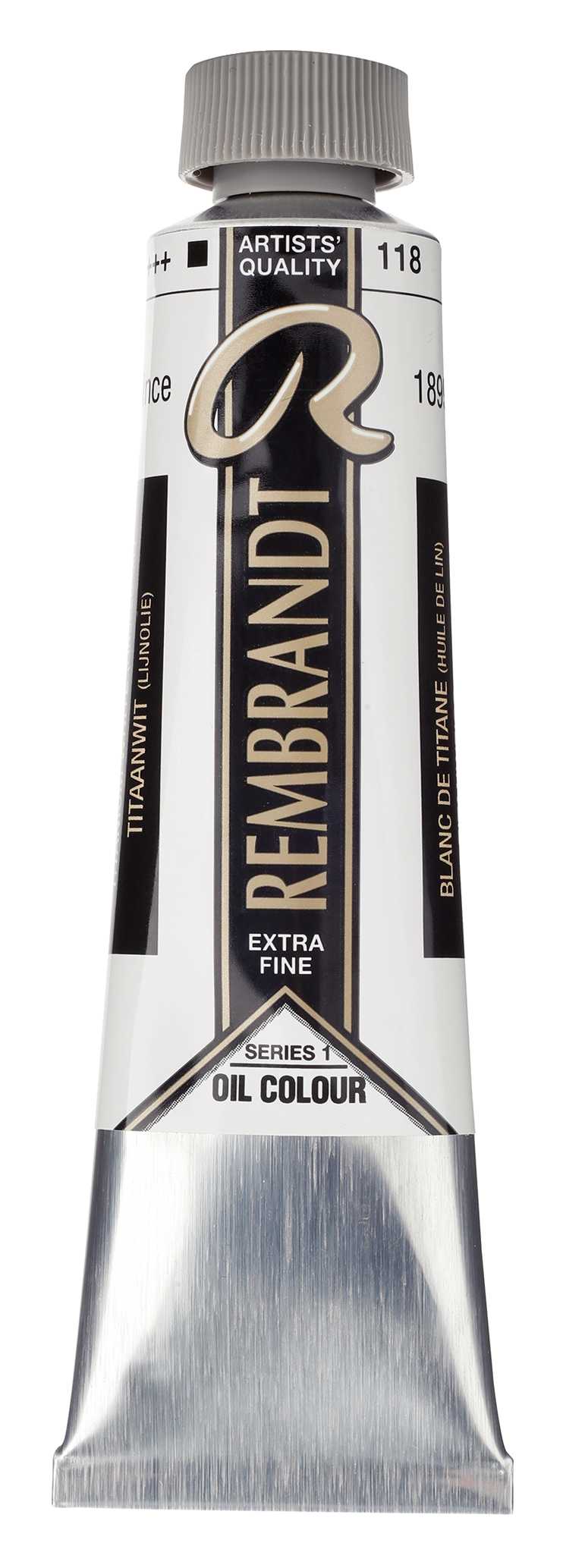 Rembrandt Ölfarbe 40 ml – Titanium White Linseed Oil