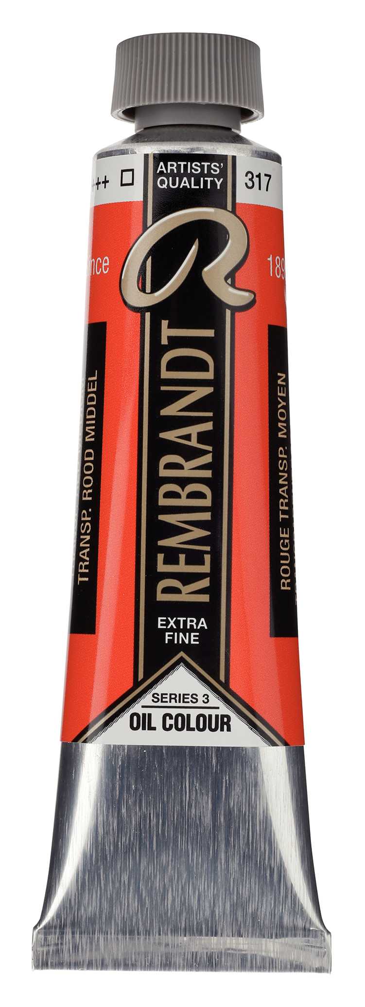 Rembrandt Ölfarbe 40 ml – Transparent Red Medium