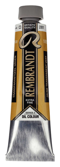 Rembrandt Ölfarbe 40 ml – Transparent Yellow Green