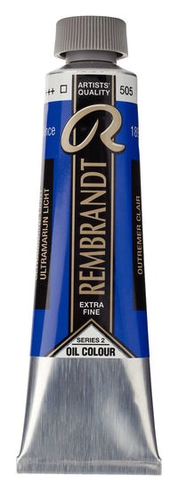 Rembrandt Ölfarbe 40 ml – Ultramarine Light