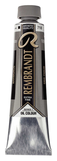 Rembrandt Ölfarbe 40 ml – Warm Grey