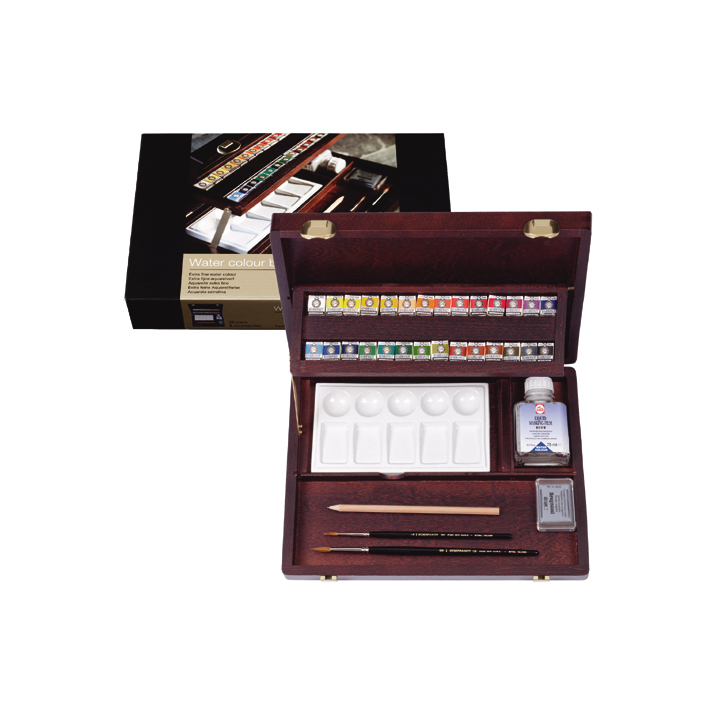 Rembrandt Professional Aquarellfarben-Set / 28 Tassen Zubehör — Bild 2