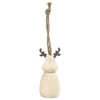Rentierfigur aus Holz — Bild 1