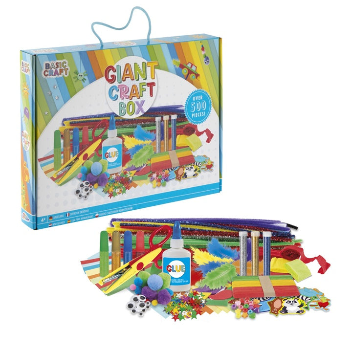 Riesige Bastelkiste Kreativ-Set 500 Teile Blau — Bild 5