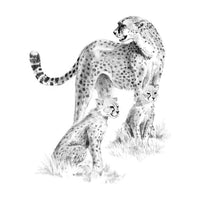 Skizzenset Royal & Langnickel | Variante wählen – Gepard