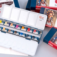 Rosa Galerie Portrait Aquarell Set 14x2.5 ml — Bild 7