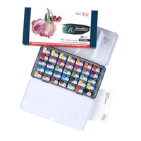 rosa-gallery-botanical-aquarellfarben-set-metallkasten-35-farben-ganze-naepfchen-2