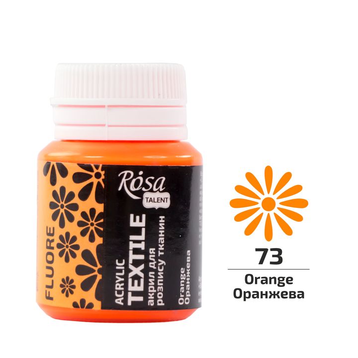 ROSA TALENT Fluoreszierende Textilfarbe 20 ml | verschiedene Farbtöne — Bild 4