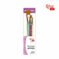 ROSA TALENT Hobby- und Bastelpinsel-Set — Bild 2