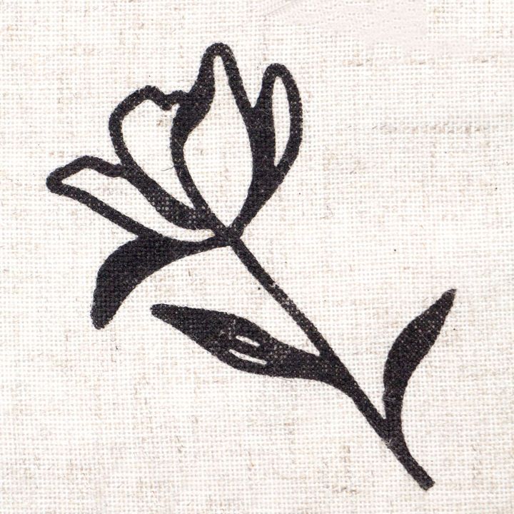 ROSA Talent Holzstempel Nr. 12 Botanisch — Bild 1