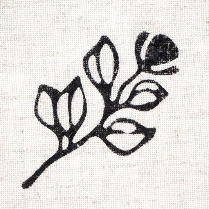 ROSA TALENT Holzstempel Nr. 13 Botanisch 4,6x8 cm — Bild 4