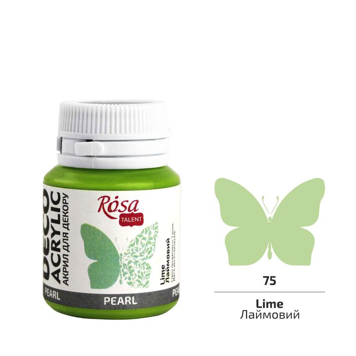 ROSA TALENT Perlmutt-Acrylfarbe für Dekorationen 20 ml | verschiedene Farbtöne — Bild 6