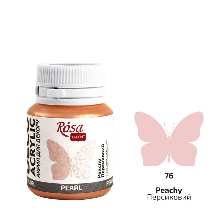 ROSA TALENT Perlmutt-Acrylfarbe für Dekorationen 20 ml | verschiedene Farbtöne — Bild 7