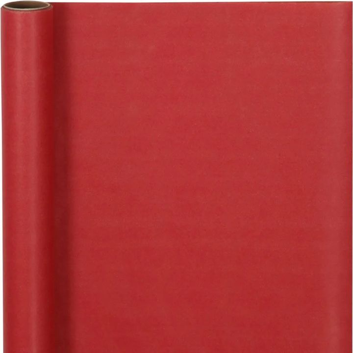 Rotes Geschenkpapier 50cm x 5m — Bild 4