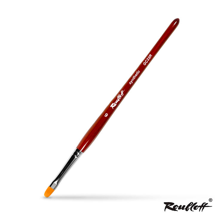 Roubloff GC33R Oval Gel-Nagelbürste | verschiedene Größen — Bild 1