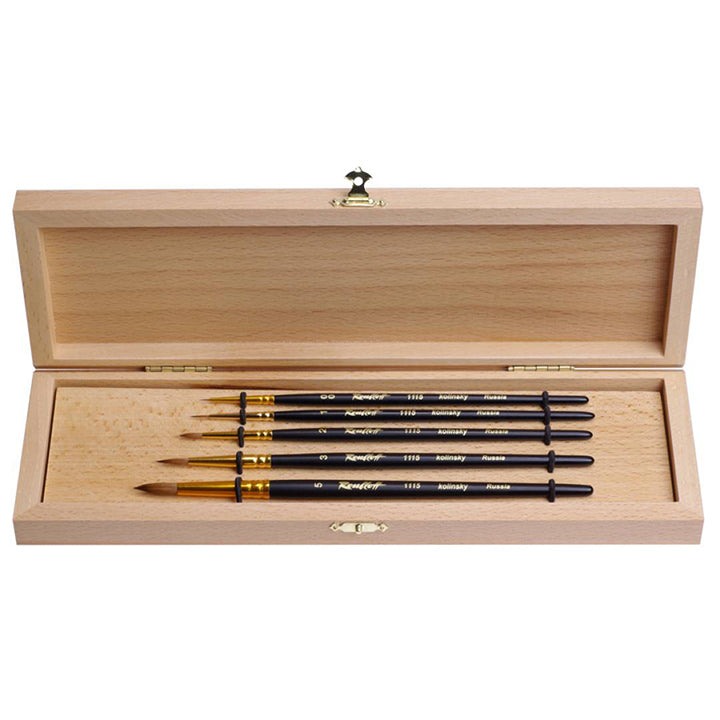 Roubloff Ölmalpinsel im Geschenkset – 5-teiliges Set — Bild 2