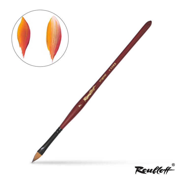 Roubloff Oval Art Brush mit verlängerter Spitze | verschiedene Größen — Bild 1