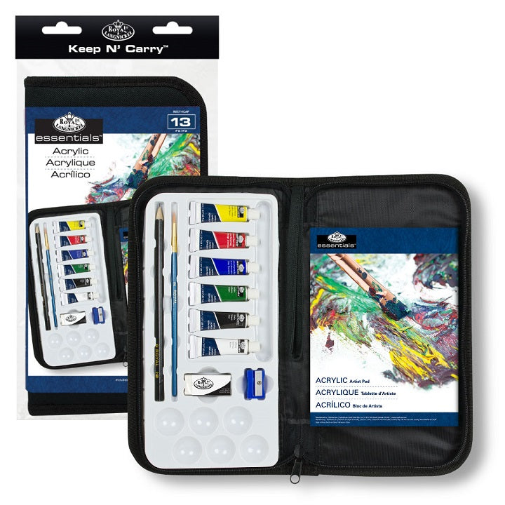 Royal &amp; Langnickel Acrylmalerei Bleistiftmäppchen Set — Bild 2