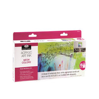 Royal &amp; Langnickel Acryltinten Neonfarben 6 x 30 ml — Bild 8