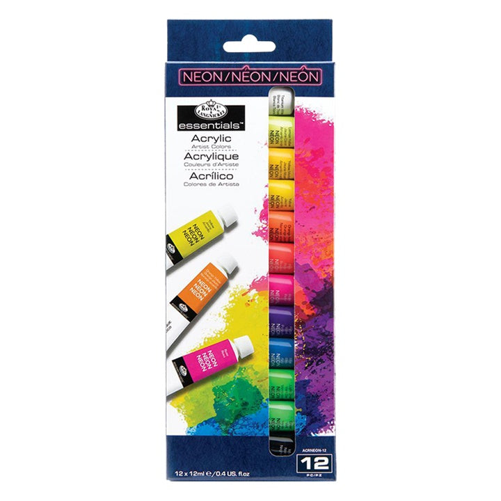 Royal &amp; Langnickel Neon-Acryl-Farben 12 x 12 ml — Bild 4