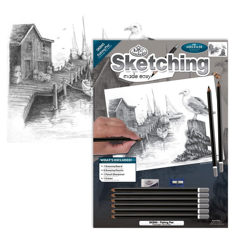 Royal &amp; Langnickel Skizzierset - Hafen — Bild 1
