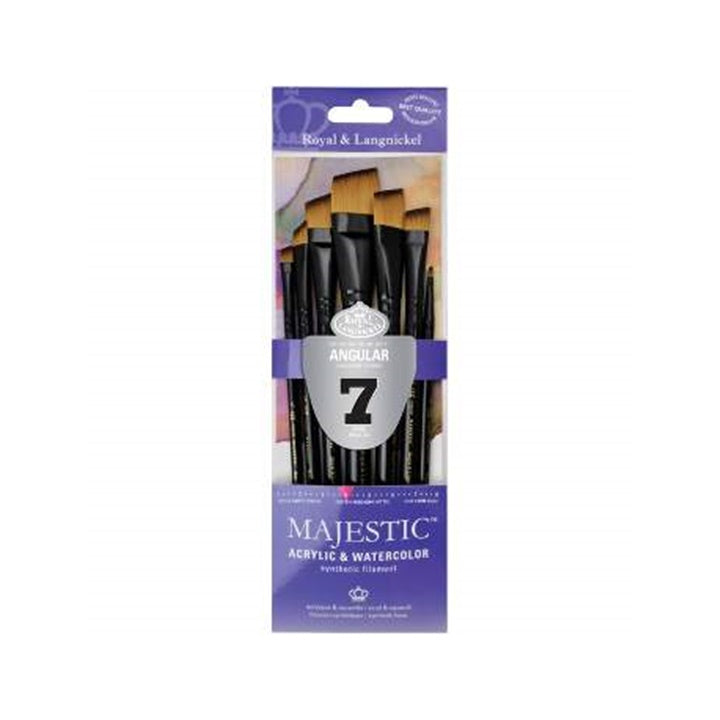 Royal and Langnickel Majestic Abgewinkeltes Pinselset — Bild 3