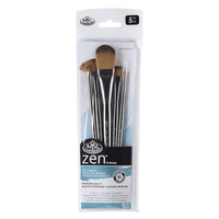 Royal and Langnickel Zen 73 Oval Pinsel Set — Bild 1