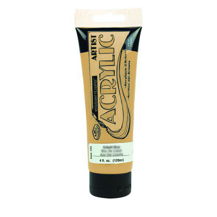 Royal & Langnickel Acrylfarbe Essentials 120 ml – 102 -Gelb Ocker