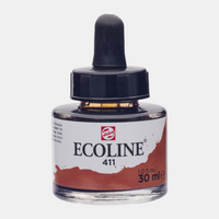 Ecoline Flüssig-Aquarellfarbe 30 ml – Burnt Sienna