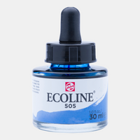 Ecoline Flüssig-Aquarellfarbe 30 ml – Ultramarine Light