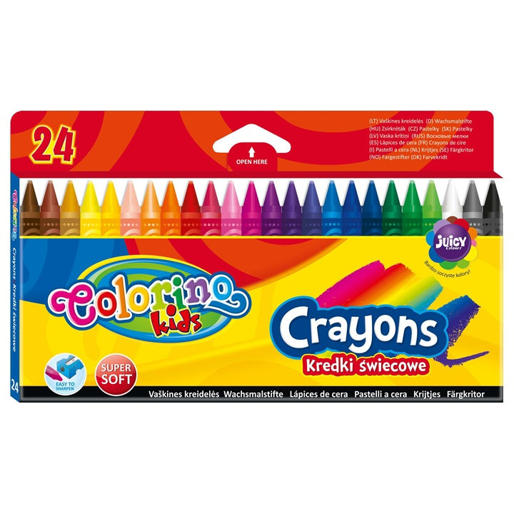 Runde Colorino Buntstifte 24 Stück — Bild 1