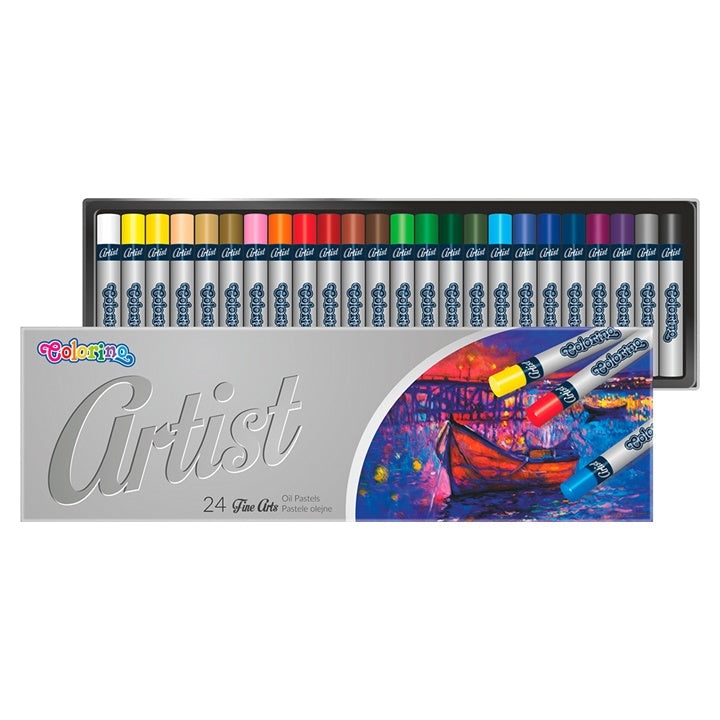 Runde Ölpastelle Colorino Artist 24 Stück — Bild 3