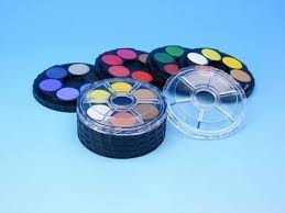 Rundes Aquarellset — Bild 1