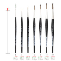 Rundpinsel Synthetics 3373 - da Vinci | verschiedene Größen — Bild 1