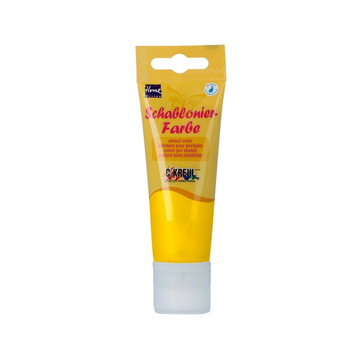 Kreul Schablonierfarbe 75 ml – Gelb