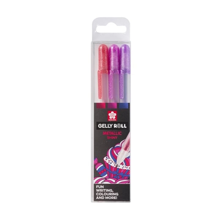 Sakura Gelly Roll METALLIC Gelschreiber - 3er Set | verschiedene Sets — Bild 1