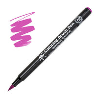 Einzelner Sakura Koi Pinselstift in farbiger Ausführung mit lichtechter Tinte.