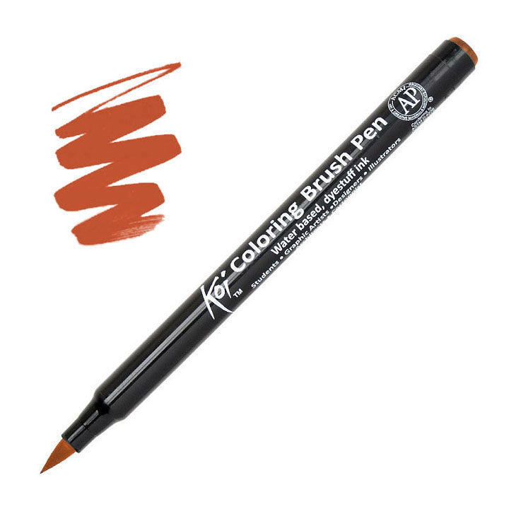 Sakura Koi Pinselstift mit flexibler Spitze für künstlerische Anwendungen ohne Wasser.