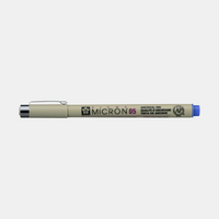 Sakura Pigma Micron 05 Fineliner 0,45 mm – 6er-Set – Blau
