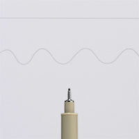 Sakura Pigma Micron 05 Fineliner 0,45 mm – 6er-Set – Helles kühles Grau