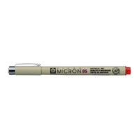 Sakura Pigma Micron 05 Fineliner 0,45 mm – 6er-Set – Rot