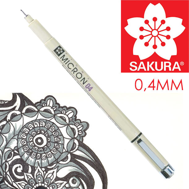 SAKURA Pigma Micron Fineliner BLACK | verschiedene Strichstärken — Bild 5