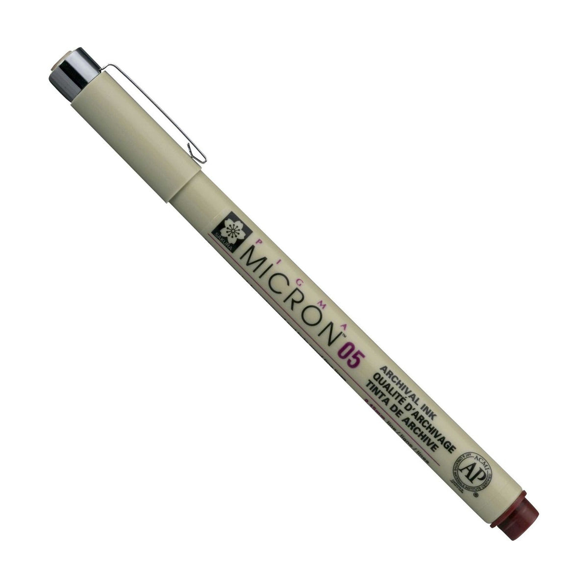 SAKURA Pigma Micron Fineliner Burgundy 0,45–0,50 mm