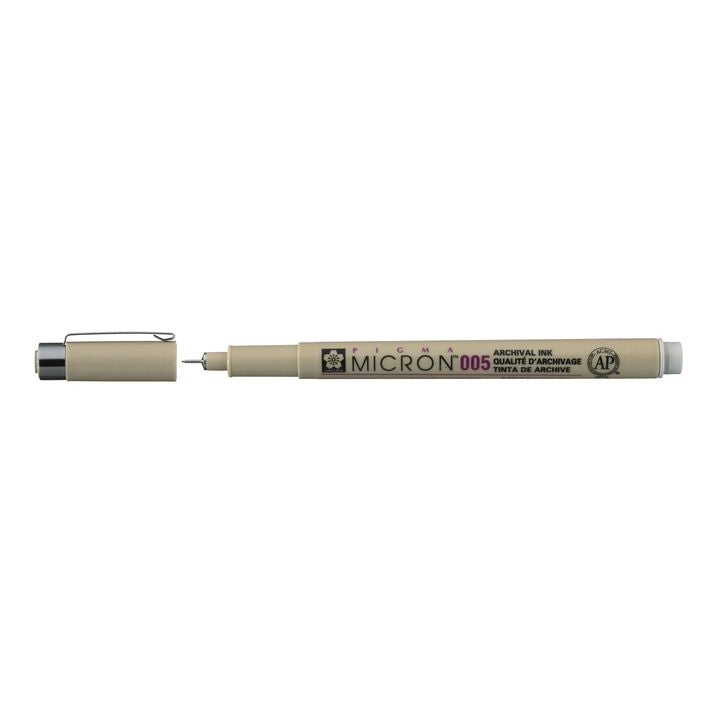 SAKURA Pigma Micron Fineliner hellgrau | verschiedene Strichstärken — Bild 8