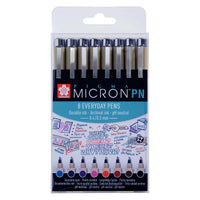 Sakura Pigma Micron PN Stifte-Set / 8 Stück