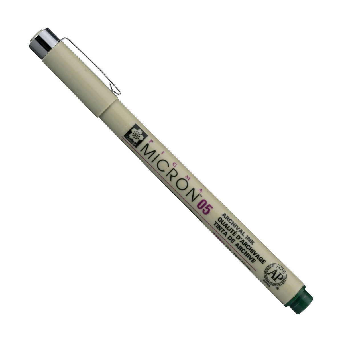 SAKURA Pigma Micron Tuschestift Jägergrün 0,45–0,50 mm